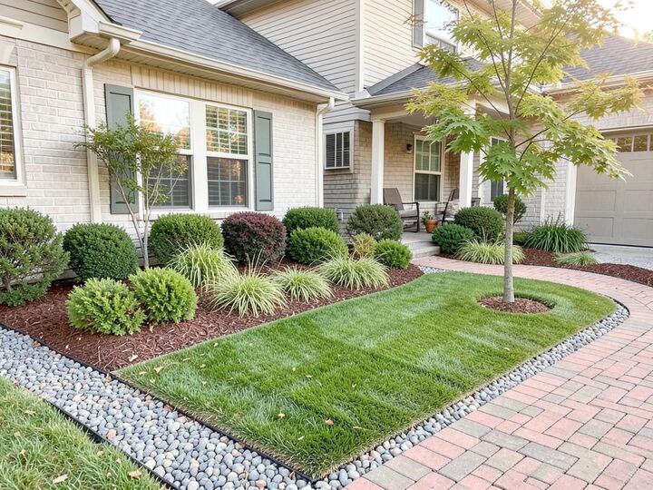 Landscaping work in Middle Tennessee